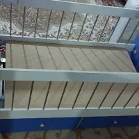 تخت کودک نوزاد تشک و میز آرایش و تخت خواب دو نفره|تخت و سرویس خواب|یاسوج, |دیوار