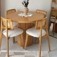 مرکز پخش میز ناهارخوری/حصیری/تمام چوب/کف قیمت