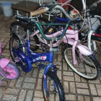 ۲ عدد دوچرخه ۲۰ و ۲ عدد دوچرخه ۱۶ و ۳ عدد ۳چرخه|دوچرخه، اسکیت، اسکوتر|تهران, خزانه|دیوار