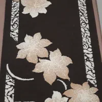 ۲ عدد گلیم فرش مستطیل و گرد|گلیم، جاجیم، گبه|بیجار, |دیوار