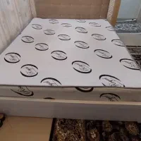 تخت‌خواب چوبی لمسه دار|تخت و سرویس خواب|قم, زنبیل آباد|دیوار
