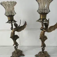 شمعدان برنز مدل فرشته