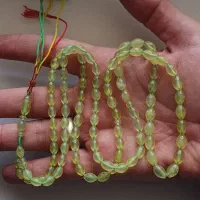 تسبیح شاهمقصود طبیعی افغان سبز مایل به زرد