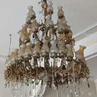 فروش و خرید وسایل دکوری برنز اینه کنسول لوستر|لوستر و چراغ آویز|تبریز, |دیوار