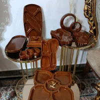 ظروف پزیرایی طرح چوب
