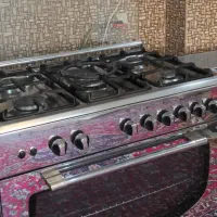 اجاق گاز ۵ شعله تمام استیل لوفرا ایتالیایی|اجاق گاز و لوازم برقی پختوپز|هشتگرد, شهرک ولیعصر (مصلی)|دیوار