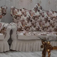 روکش مبل ۹نفره در حد نو با روکش میزغذاخوری ۶نفره|مبلمان خانگی و میز عسلی|مرند, |دیوار