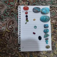 نگین و سنگ فیروزه نیشابور زبرجد زمرد کلوخه