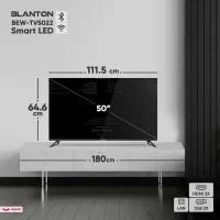 تلویزیون 50 اینچ ال ای دی هوشمندبلانتون BEW-TV5022|تلویزیون و پروژکتور|مشهد, نه دره|دیوار
