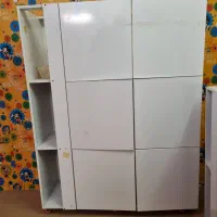 قفسه|کتابخانه، شلف، قفسه‌های دیواری|مشهد, شهرک بهارستان|دیوار