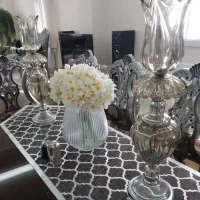 شمعدان رومیزی لاله|صنایع دستی و سایر لوازم تزئینی|رشت, کوی بیانی|دیوار