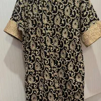 کفتان مجلسی کار شده سوزن دوزی و سنگ دوزی