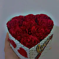رز ربانی گل|گل مصنوعی|قم, خاکفرج|دیوار