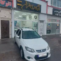 کوییک 404 سفید قرمز اتوگالری طهران اخر کارگران