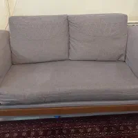 مبل راحتی ۵نفره دوتا کاناپه راحتی رنگ طوسی|مبلمان خانگی و میز عسلی|تهران, مدائن|دیوار