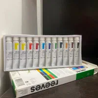 رنگ اکرولیک ۱۲ رنگ پلمپ