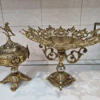 میوه خوری وشکلات خوری برنجی