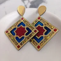 گوشواره رزینی دستساز