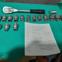 بکس با دسته اشتایویل آلمان قدیمی کروم وانادیوم