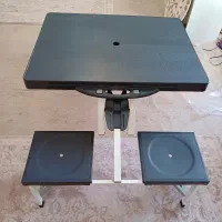 میز و صندلی تاشو مسافرتی VIP همراه چتر ضخیم ضد آب|کوهنوردی و کمپینگ|تهران, لویزان|دیوار