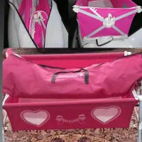 سرویس خواب نوزاد به همراه کالسکه سالم و تمیز|اسباب و اثاث بچه|بومهن, |دیوار