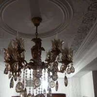 لوستر برنجی|لوستر و چراغ آویز|رباط‌کریم, رباط‌کریم|دیوار