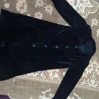 مانتو مخمل براق فری تا 42