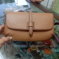کیف دست دوز چرم طبیعی