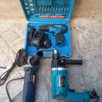 دریل شارژی ماکیتا دلر بوش مینی فرز بوش|ماشینآلات صنعتی|مشهد, شهرک شیرین|دیوار