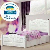تخت خواب یک نفره حاجی پور(تختخواب۱یکنفره)تشک سوژین|تخت و سرویس خواب|مشهد, حسین‌آباد|دیوار