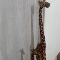 زرافه تزئینی چوبی ۲ عدد|مجسمه، تندیس، ماکت|تهران, سعادت‌آباد|دیوار