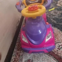 کالسکه با ماشین دستی صورتی|اسباب‌بازی بچه|یاسوج, |دیوار