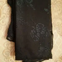 چادر مشکی و چادر گل دار