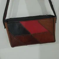 دوخت کیف زنانه  باچرم طبیعی و کاملا دست دوز|کیف، کفش، کمربند|اردبیل, |دیوار