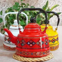 کتری لعابی طرح سنتی(مراکشی)