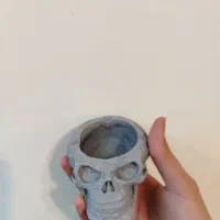 جا سیگاری طرح اسکلت خاکستری|صنایع دستی و سایر لوازم تزئینی|مشهد, رضاشهر|دیوار