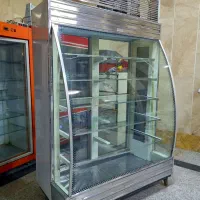 یخچال ایستاده ویترینی دوطرفه استیل|فروشگاه و مغازه|نسیم‌شهر, |دیوار