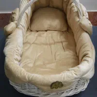 کریر حصیری نوزاد|تخت و صندلی بچه|مینودشت, |دیوار