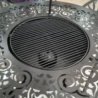 میز آتشدان آتشکده گازی CNC شعله بزرگ|مبلمان خانگی و میز عسلی|چهارباغ, |دیوار