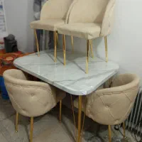 میز غذا خوری|میز و صندلی غذاخوری|نوشین شهر, |دیوار