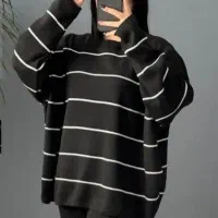 بلوز بافت راه راه