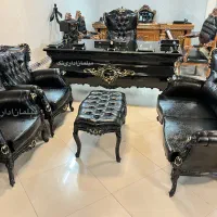 مبلمان اداری نیمست سلطنتی/میزآلفادومتری سه‌کشو|دفتر کار|چهاردانگه (تهران), |دیوار