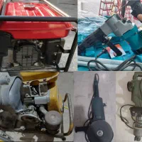 اجاره موتور اب کفکش جک سقفی پیکور دریل فرز|مصالح و تجهیزات ساختمان|نورآباد, |دیوار