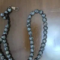 تسبیح نقره کوب کلکسیونی|کلکسیون اشیاء عتیقه|بندر انزلی, باغ زمانی|دیوار