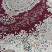 فرش ۱۲متری قرمز کرم۳عدد