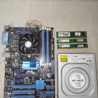 مادربرد M5A78L به همراه cpu ، کارت گرافیک ، رم و..