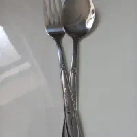 ۸دست قاشق وچنگال