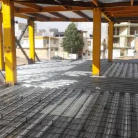 اجرای صفرتاصد سقف عرشه فولادی اقساطی در کرمانشاه