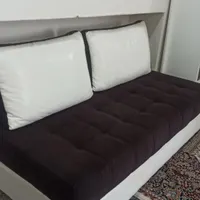 مبلمان ۷ نفره چرم با چیدمان ۲ حالته|مبلمان خانگی و میز عسلی|کرج, منظریه|دیوار