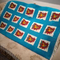 فرش دست بافت نوبافت زرنیم|فرش|کرج, ساماندهی|دیوار